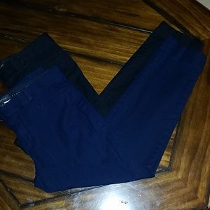 2 pair Banana Republic sloan fit pants